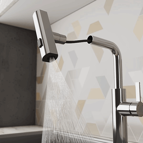 Смеситель для кухни Rush Tinos TI3732-18 сатин купить в интернет-магазине сантехники Sanbest