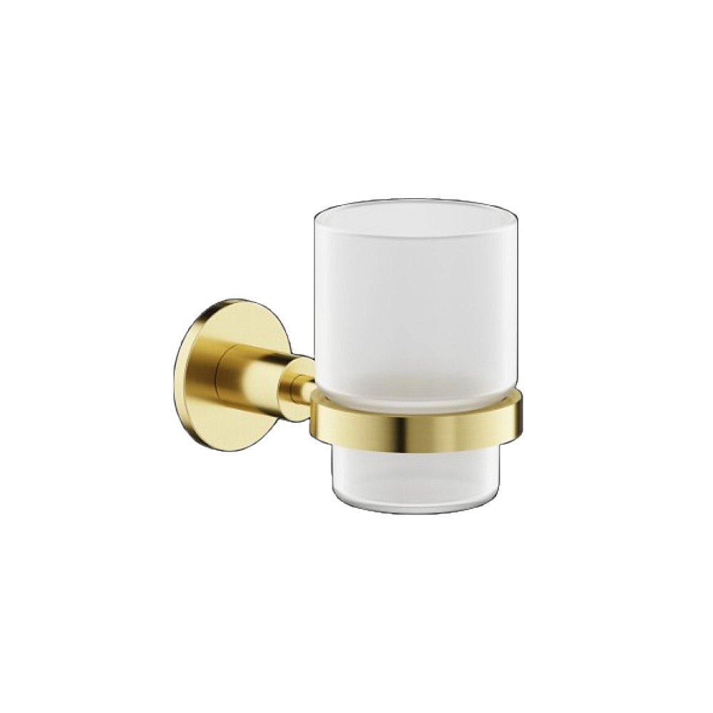 Стакан для зубных щеток Sancos Base SC9030BG брашированное золото купить в интернет-магазине сантехники Sanbest