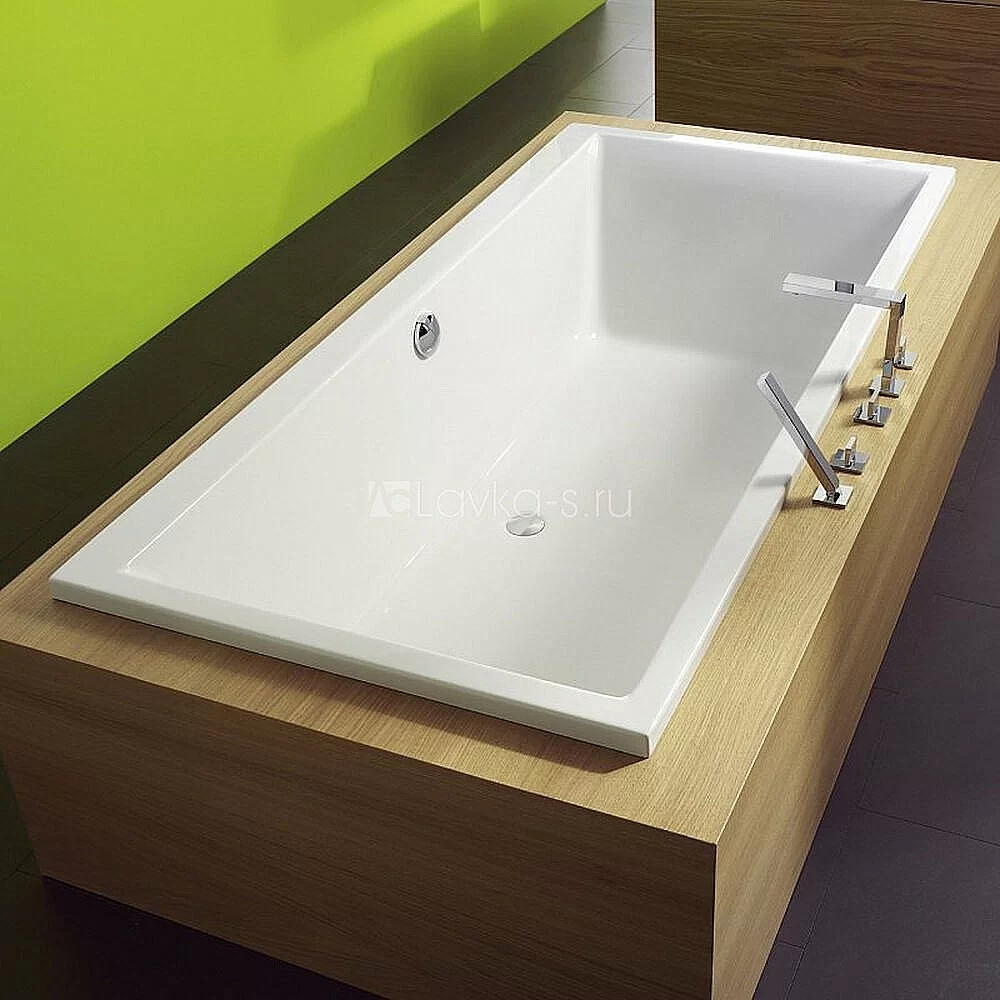 Акриловая ванна Riho Lugo 180x80 B133001005 белая купить в интернет-магазине Sanbest