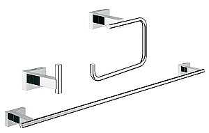 Набор аксессуаров Grohe Essentials Cube (3 предмета) 40777001 купить в интернет-магазине сантехники Sanbest