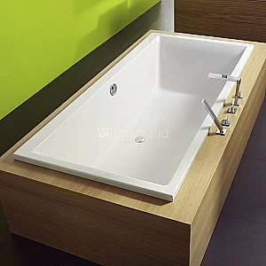 Акриловая ванна Riho Lugo 180x80 B133001005 белая купить в интернет-магазине Sanbest