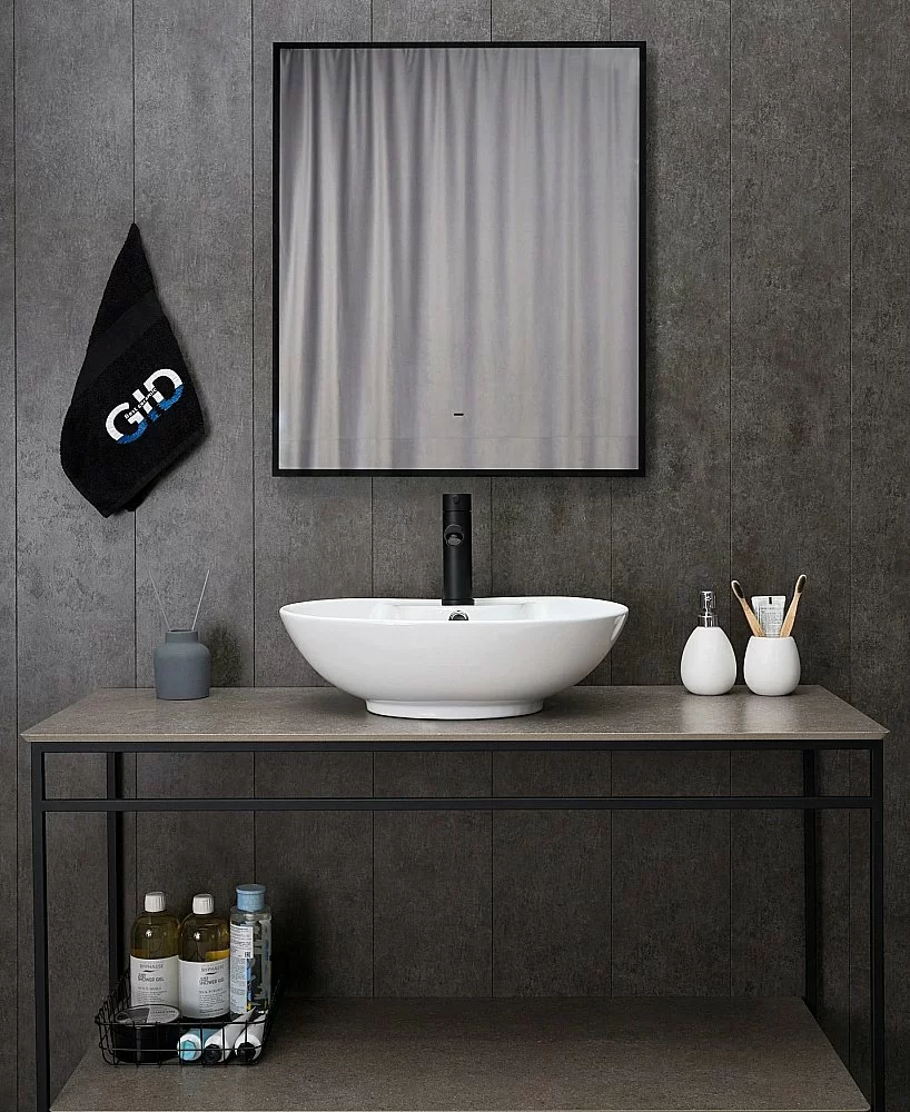 Раковина накладная Gid Lago 51 N9005 51206 белая купить в интернет-магазине Sanbest