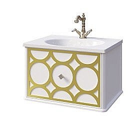 Тумба под раковину с 1 ящиком Caprigo Caprice 60 купить в интернет-магазине сантехники Sanbest