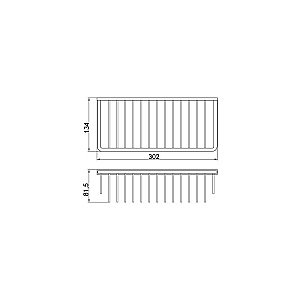 Полка Veragio Basket VR.GFT-9045.BR купить в интернет-магазине сантехники Sanbest