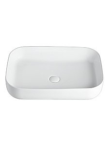 Раковина накладная Orange 60 B03-600W белая купить в интернет-магазине Sanbest