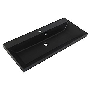 Тумба с раковиной Belbagno MARINO 90 дуб моро/черная раковина для ванной в интернет-магазине Sanbest