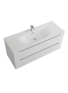 Тумба с раковиной BelBagno 100 ETNA-1000-2C-SO-BO+BB-8099-100 Bianco Opaco для ванной в интернет-магазине Sanbest