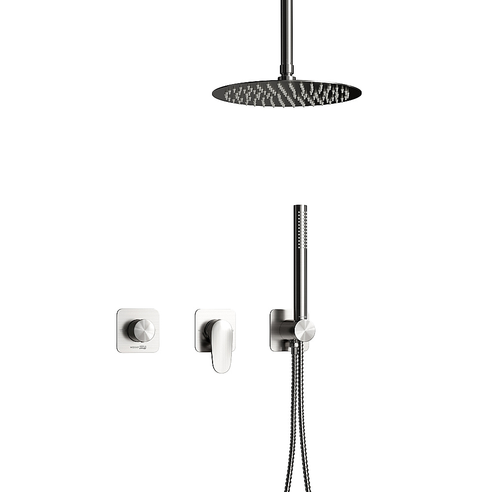 Душевая система WasserKraft Spree SET4588 никель купить в интернет-магазине сантехники Sanbest