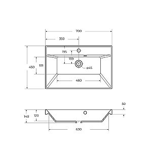 Тумба  напольная с раковинойдля ванной Belbagno MARINO 70 для ванной в интернет-магазине Sanbest