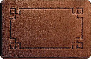 Коврик Milardo Italy Style 40x70 MMI130M коричневый купить в интернет-магазине сантехники Sanbest