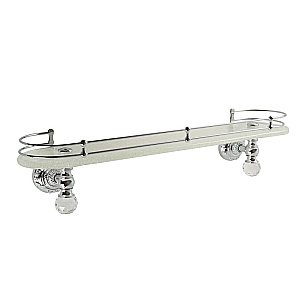 Полка Migliore Cristalia ML.CRS-60.220.CR хром/Swarovski купить в интернет-магазине сантехники Sanbest