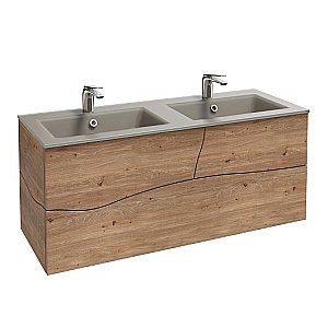 Тумба с раковиной Jacob Delafon Sherwood 120 дуб натуральный для ванной в интернет-магазине Sanbest