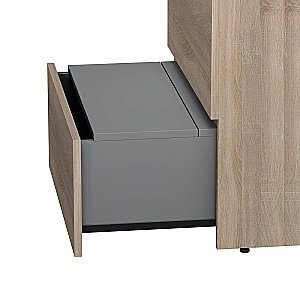 Тумба с раковиной AM.PM Gem S 60 светлый дуб для ванной в интернет-магазине Sanbest