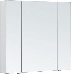 Зеркальный шкаф Aquanet Алвита new 90 белый матовый купить в интернет-магазине сантехники Sanbest