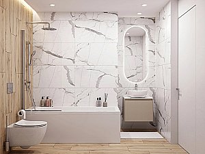 Мебель для ванной Cersanit GRANDE 60 со столешницей, бежевая для ванной в интернет-магазине Sanbest