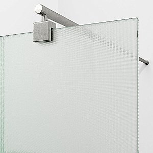 Душевое ограждение WasserKRAFT Rur 30W44BN-TXG 100 стекло текстурное/профиль никель купить в интернет-магазине Sanbest