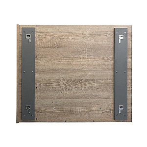 Зеркало со шкафом Comforty Варна 00-00009918 90 дуб сонома в ванную от интернет-магазине сантехники Sanbest