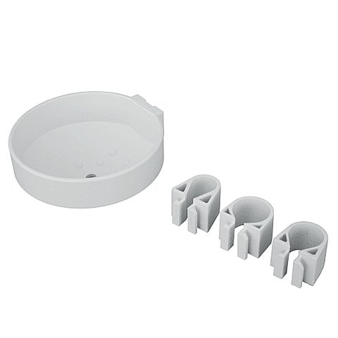 Мыльница Orange SOAP DISH-W белая купить в интернет-магазине сантехники Sanbest