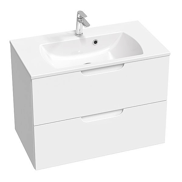 Раковина Ravak Classic Slim XJX01180001 белый купить в интернет-магазине Sanbest