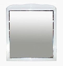 Зеркало Misty Дайна 100 белая эмаль в ванную от интернет-магазине сантехники Sanbest