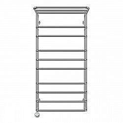 Полотенцесушитель электрический Terminus Арктур П10 500x1031 с полкой левый/правый купить в интернет-магазине сантехники Sanbest