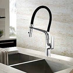 Смеситель для кухни Vincea VKF-115CH хром купить в интернет-магазине сантехники Sanbest