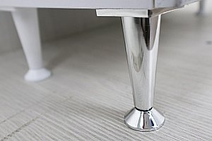 Тумба с раковиной Loranto Стиль София CS00073483 60 белая для ванной в интернет-магазине Sanbest