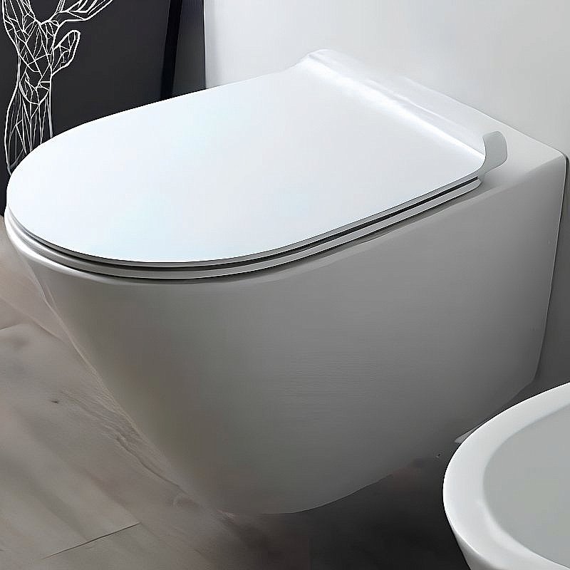 Унитаз подвесной SIMAS Gambassi GA18bi безободковый, белый купить в интернет-магазине Sanbest