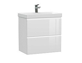 Мебель для ванной Cersanit Moduo Slim 60 белая для ванной в интернет-магазине Sanbest