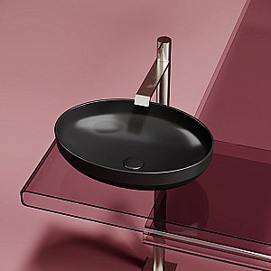Раковина Ceramica Nova Element 50 CN6056MB черная матовая купить в интернет-магазине Sanbest