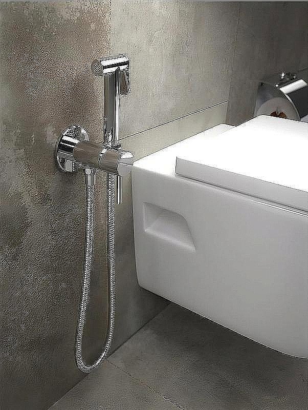 Гигиенический душ Boch Mann Braies СК-P07 BM10408 хром купить в интернет-магазине сантехники Sanbest