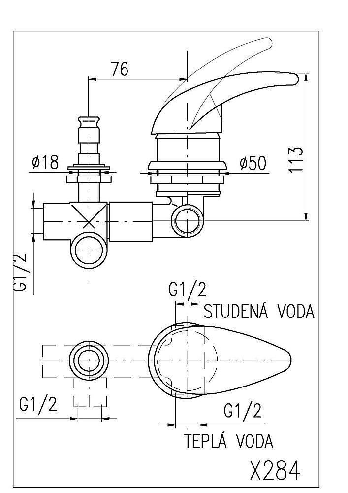 Смеситель RAV-Slezak PREMIUM CRISTAL LINE X284 купить в интернет-магазине сантехники Sanbest