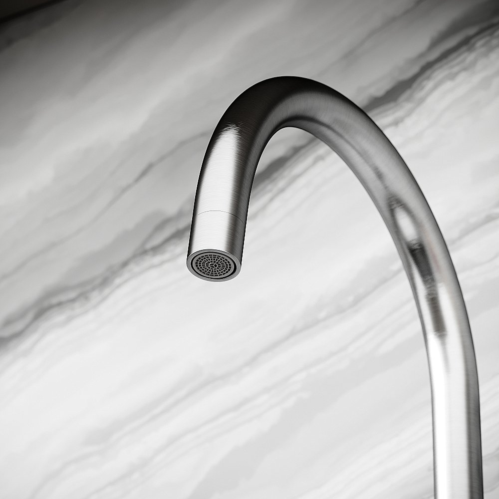 Смеситель для кухни Sancos Stainless SC12001SS нержавеющая сталь купить в интернет-магазине сантехники Sanbest