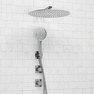 Душевая система WasserKRAFT Mosel 4600 SET2832 хром купить в интернет-магазине сантехники Sanbest