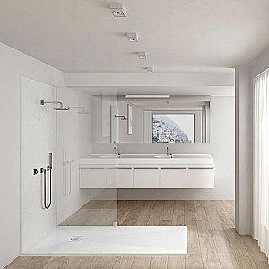 Душевой поддон Vincea VST-4SR9090W 90х90 белый матовый купить в интернет-магазине Sanbest