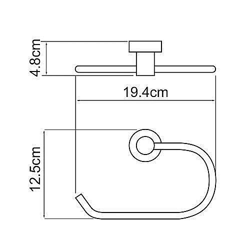 Полотенцедержатель кольцо WasserKRAFT Donau K-9460 купить в интернет-магазине сантехники Sanbest