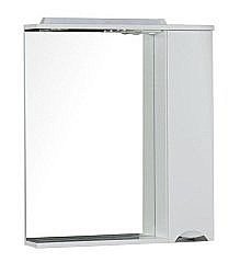 Зеркало со шкафом Aquanet Гретта 75 белое в ванную от интернет-магазине сантехники Sanbest