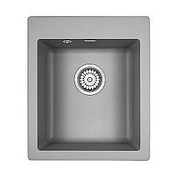 Мойка кухонная Paulmark Leer PM104249-GRM купить в интернет-магазине сантехники Sanbest