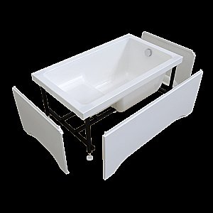 Ванна акриловая Vannesa Джоанна 2-01-0-0-1-253Р 120х70 купить в интернет-магазине Sanbest