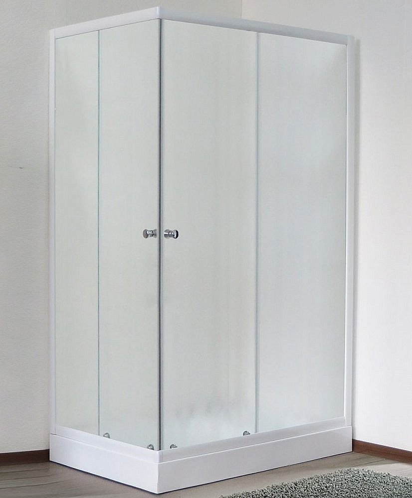 Душевой уголок Royal Bath RB8100HPD-C 100х80 матовый купить в интернет-магазине Sanbest