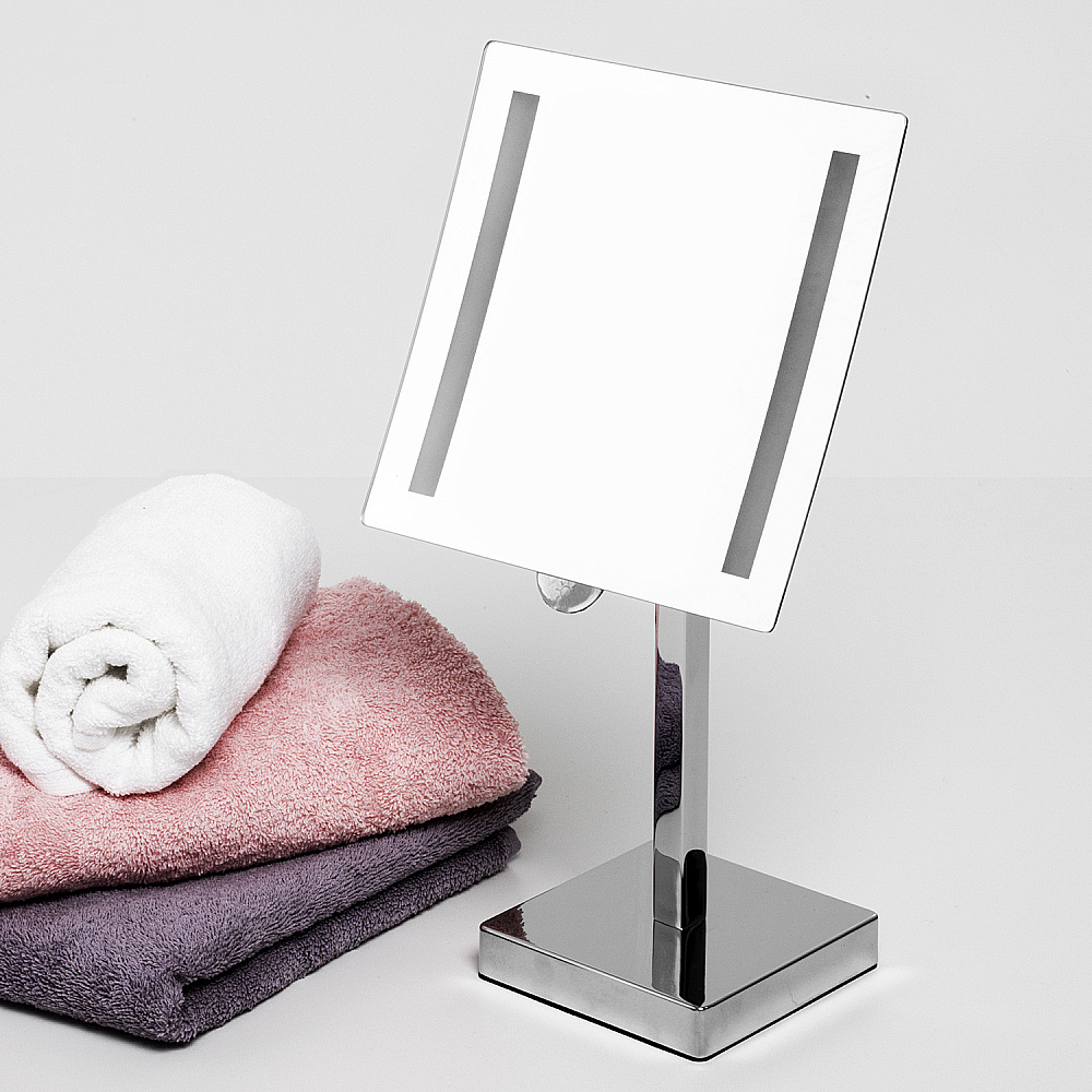 Зеркало косметическое WasserKRAFT K-1007 купить в интернет-магазине сантехники Sanbest