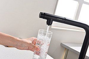 Смеситель для кухни Paulmark Viper Vi213105-AN антрацит купить в интернет-магазине сантехники Sanbest