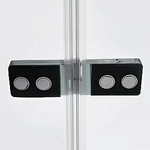 Душевой уголок WasserKRAFT Aller 10H07 120x90 профиль хром/ декор черный матовый купить в интернет-магазине Sanbest