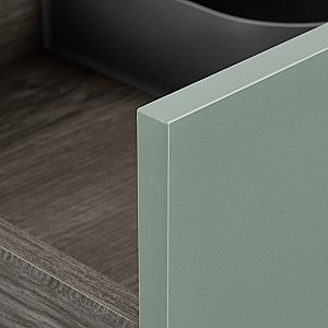 Тумба с раковиной Акватон Форест 75 дуб рошелье/сумеречный голубой для ванной в интернет-магазине Sanbest