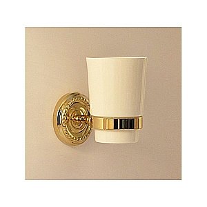 Стакан одинарный Magliezza Kollana 80505 золото купить в интернет-магазине сантехники Sanbest