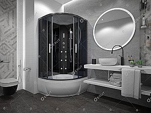 Душевая кабина Erlit Eclipse 90x90 ER-5709TP-C24 купить в интернет-магазине Sanbest