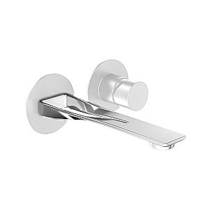 Смеситель для ванны Webert One-B NB830606741 белый матовый/нержавеющая сталь купить в интернет-магазине сантехники Sanbest