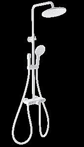 Душевая система с термостатом WONZON & WOGHAND MUSE Selesta, Белый матовый (WW-B4113-MW) купить в интернет-магазине сантехники Sanbest