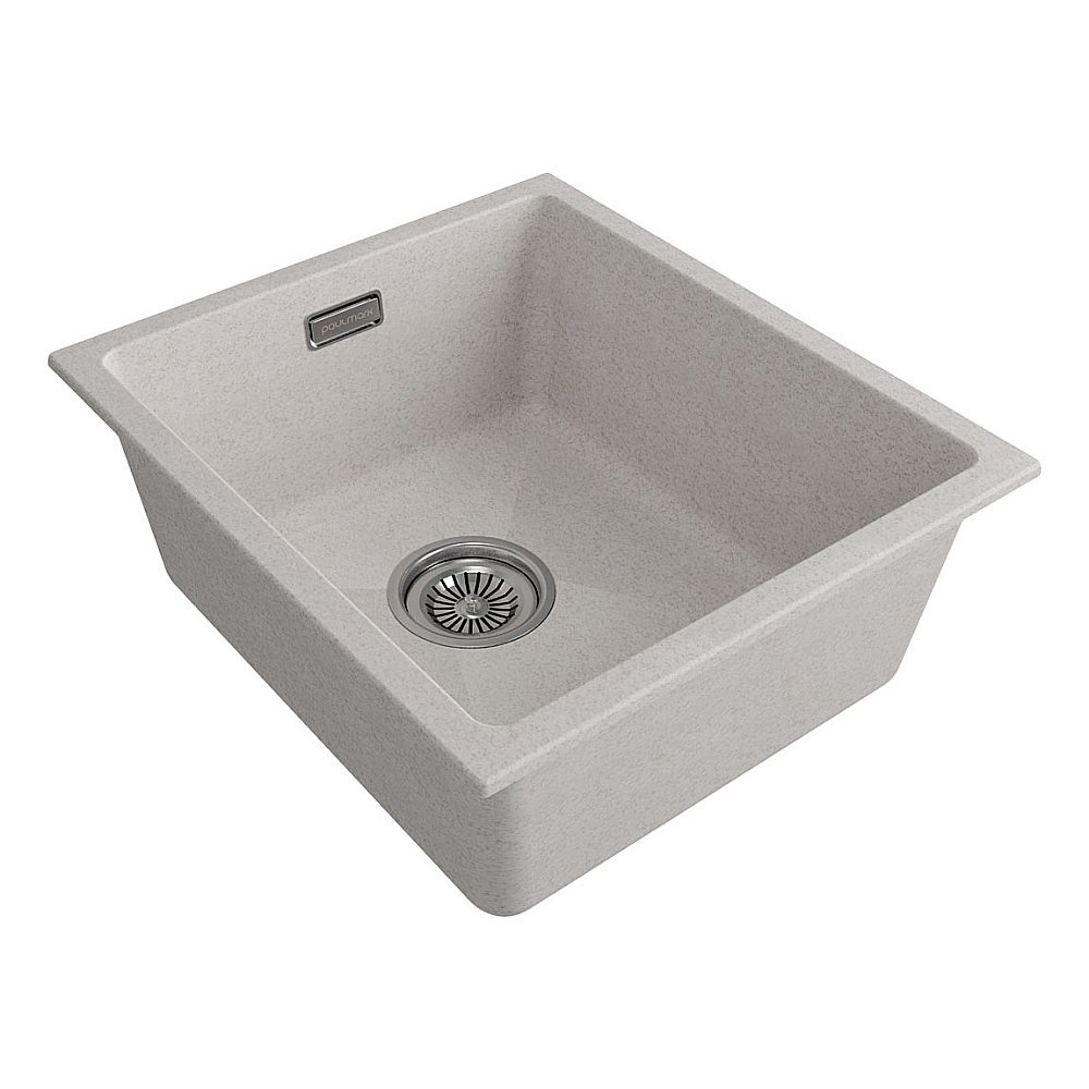 Кухонная мойка Paulmark LUMI 41UNI LU41-BE бежевый купить в интернет-магазине сантехники Sanbest