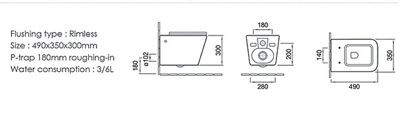 Унитаз подвесной CeruttiSpa MAIELLA Aria MW CT9164 безободковый, с крышкой микролифт, белый матовый купить в интернет-магазине Sanbest